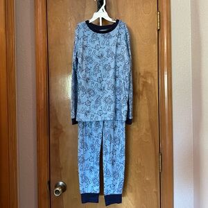 Disney celebrated 100 years 2 piece unisex pajama set